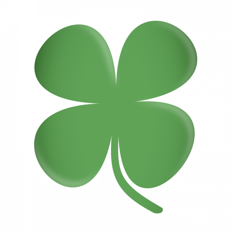 Png Free Clipart Clover Png Image Free Clover Pictures - Shamrock Clipart Free (768x768), Png Download