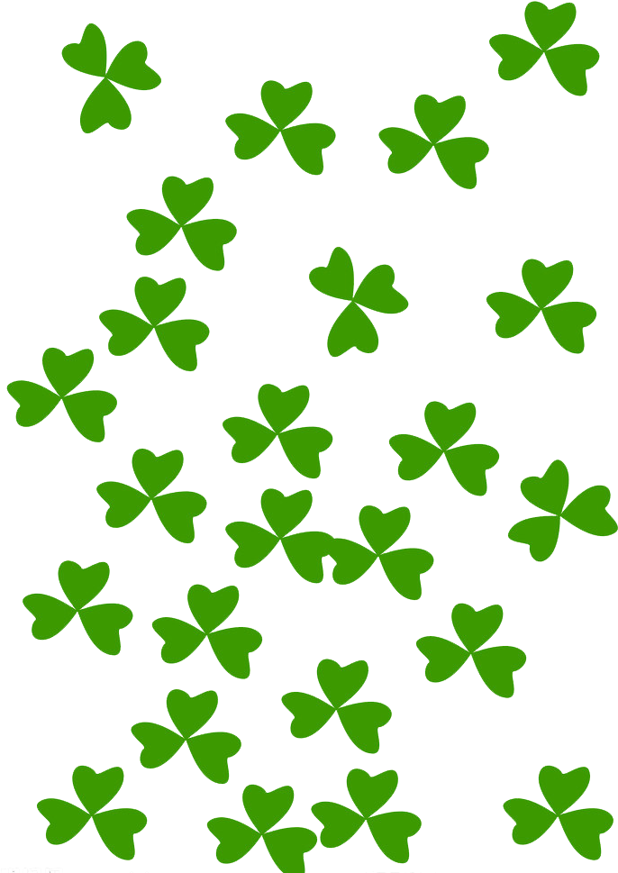 Four Leaf Clover Background - Clover Background Png (724x1024), Png Download