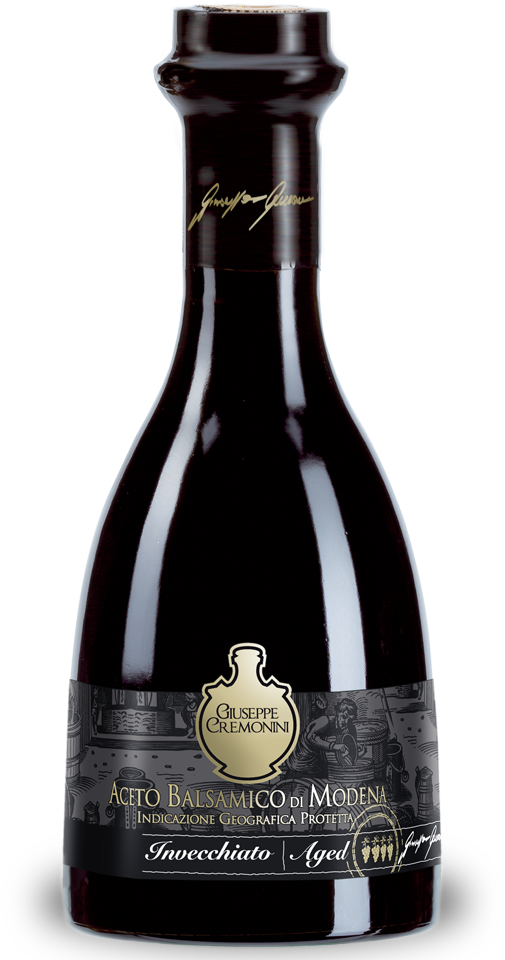 Balsamic Vinegar Of Modena Pgi Aged - Glass Bottle (782x1200), Png Download