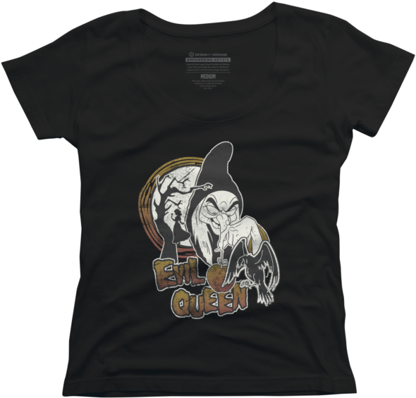 The Evil Queen - T-shirt (650x650), Png Download