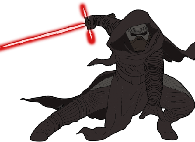 Star Wars Kylo Ren Clip Art (640x480), Png Download