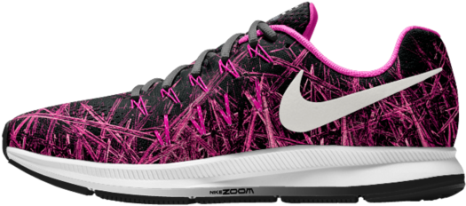 Nike Air Zoom Pegasus 33 Shield Id Women's Running - Nike (640x640), Png Download