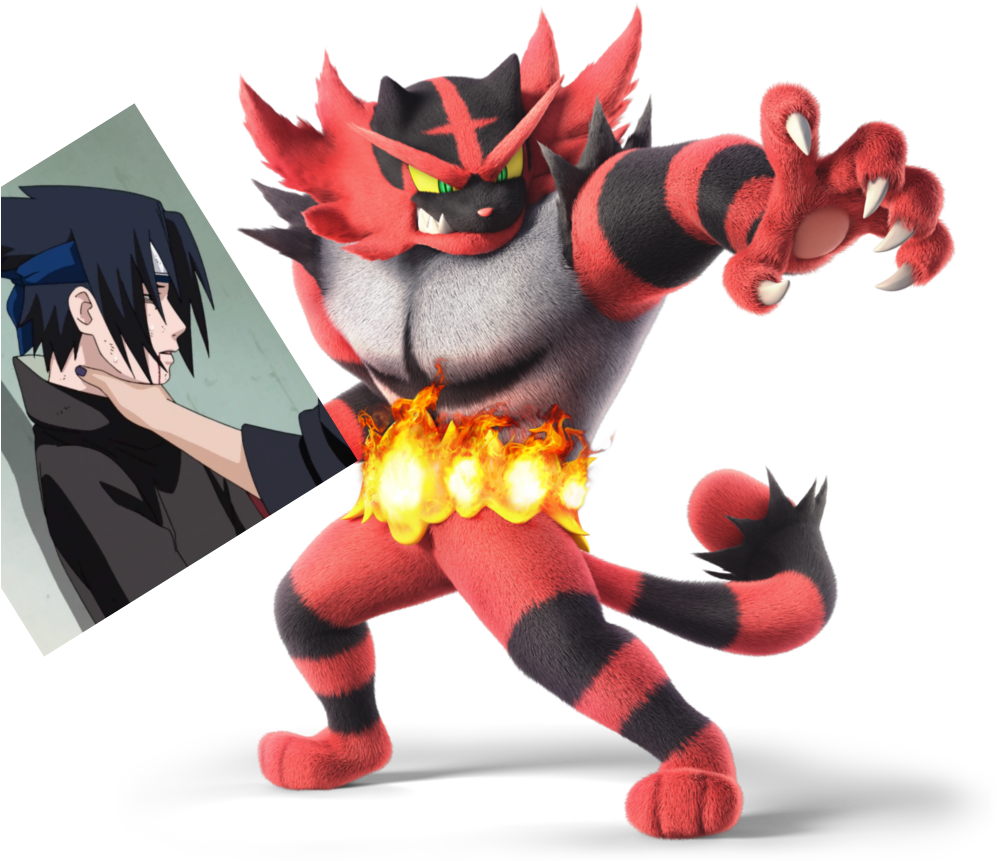 Super Smash Bros - Super Smash Bros Ultimate Incineroar (1000x894), Png Download
