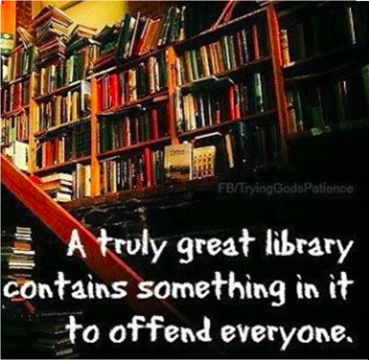 As Of 2017, Banned Books Week Has Sponsors And Events - Good Library Has Something To Offend Everyone (1440x900), Png Download