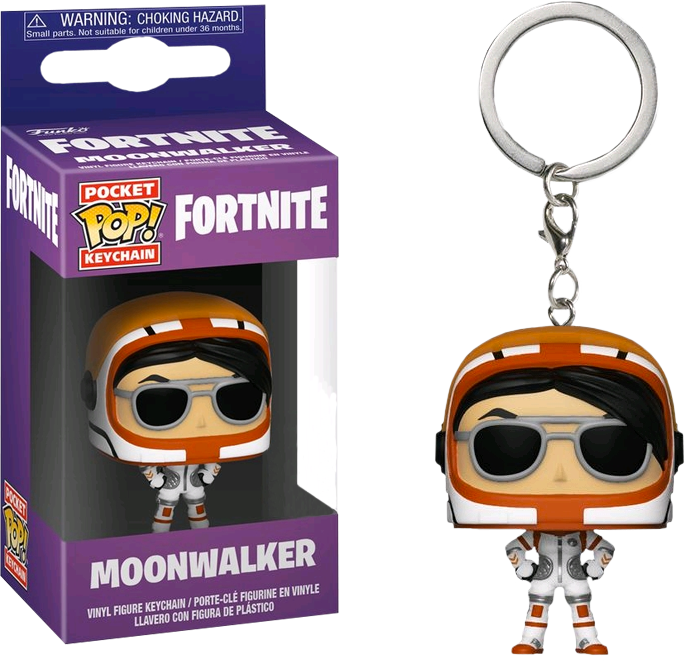Fortnite - Pop Keychain Fortnite Moonwalker (685x661), Png Download