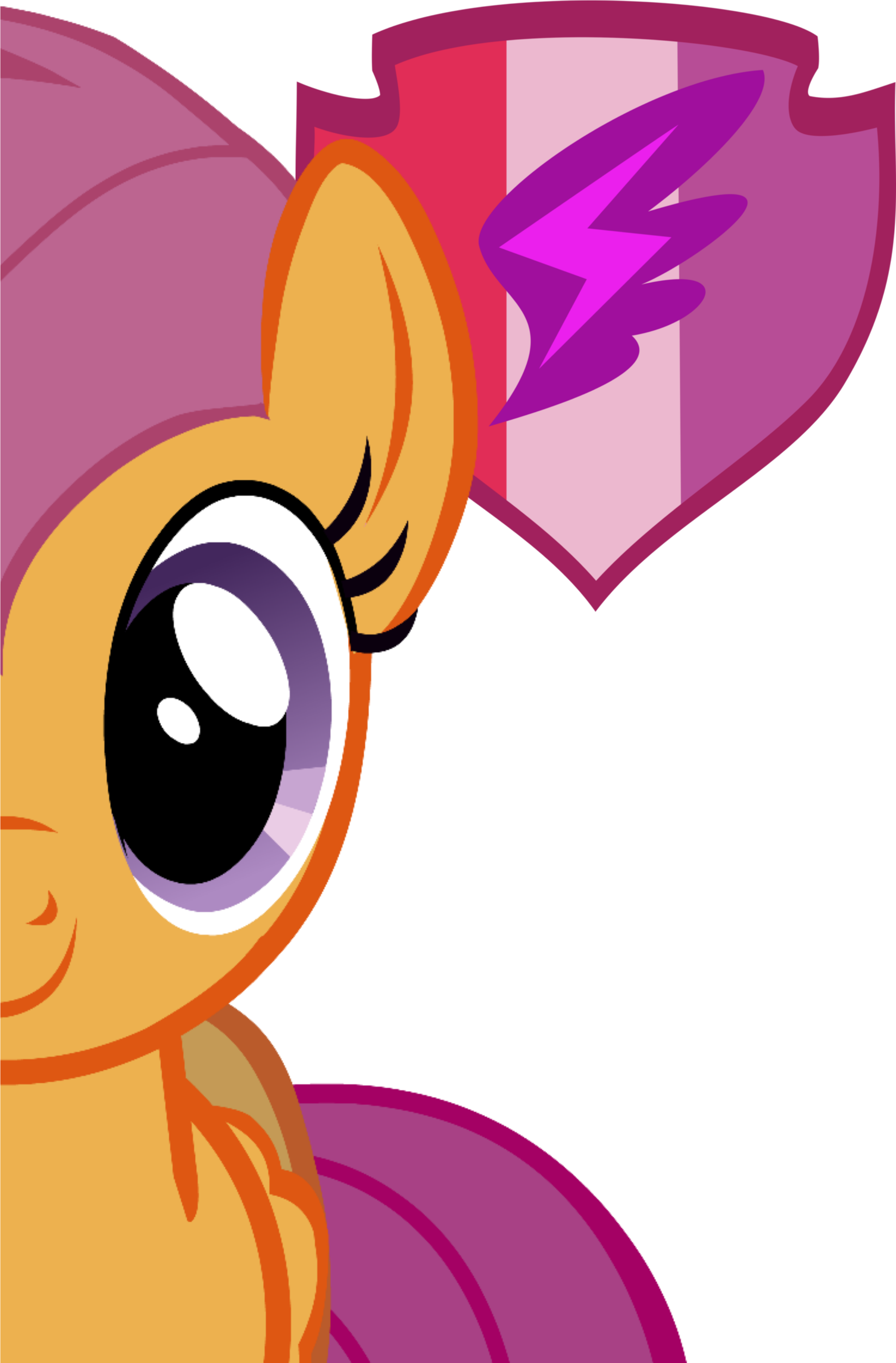 Drawn My Little Pony Scootaloo - My Little Pony Scootaloo (2478x3738), Png Download