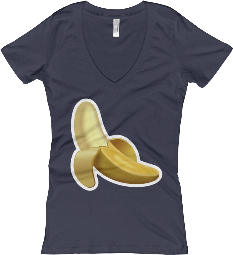 Women's Emoji V Neck - Shirt (1000x1000), Png Download