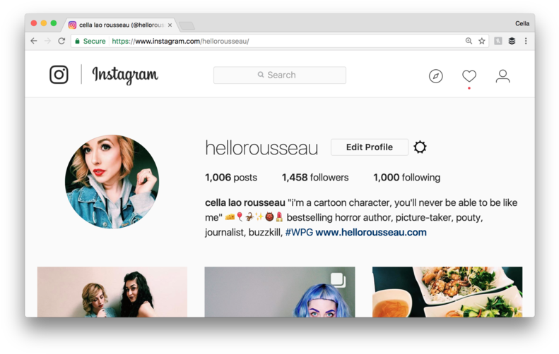 What Devices Can I Use To Access My Instagram - Instagram (800x509), Png Download