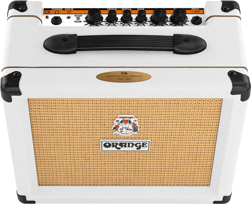 Orange Crush20 Limited Edition Guitar Combo Amp - Orange Crush 20 White (1000x1000), Png Download