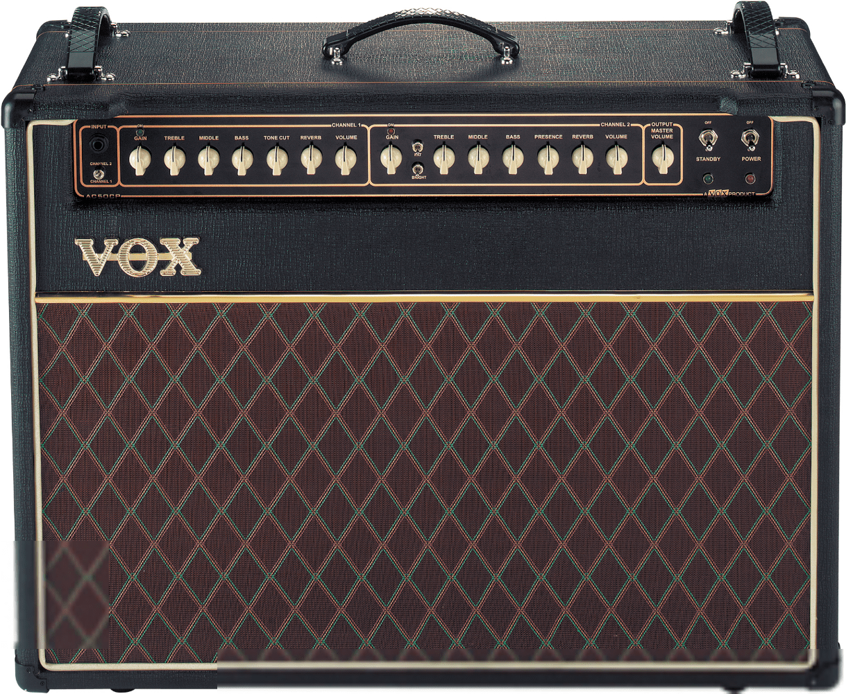 Vox Ac50cp2 50 Watt Two Channel All Tube Guitar Amp - Vox Ac50cp2 (1920x1000), Png Download