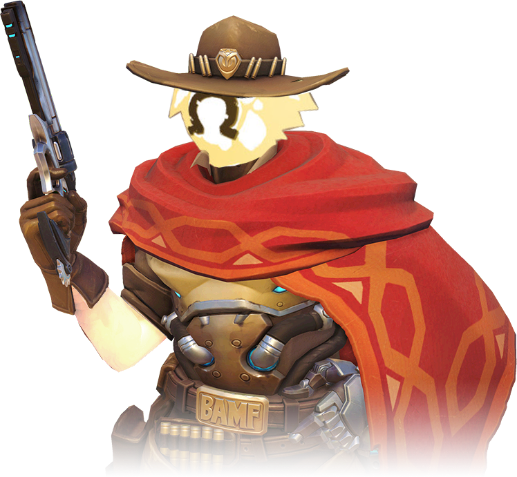 Mccree Hat (748x691), Png Download