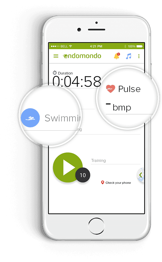 By Tracking Your Heart Rate During The Training, You - Iphone (630x963), Png Download