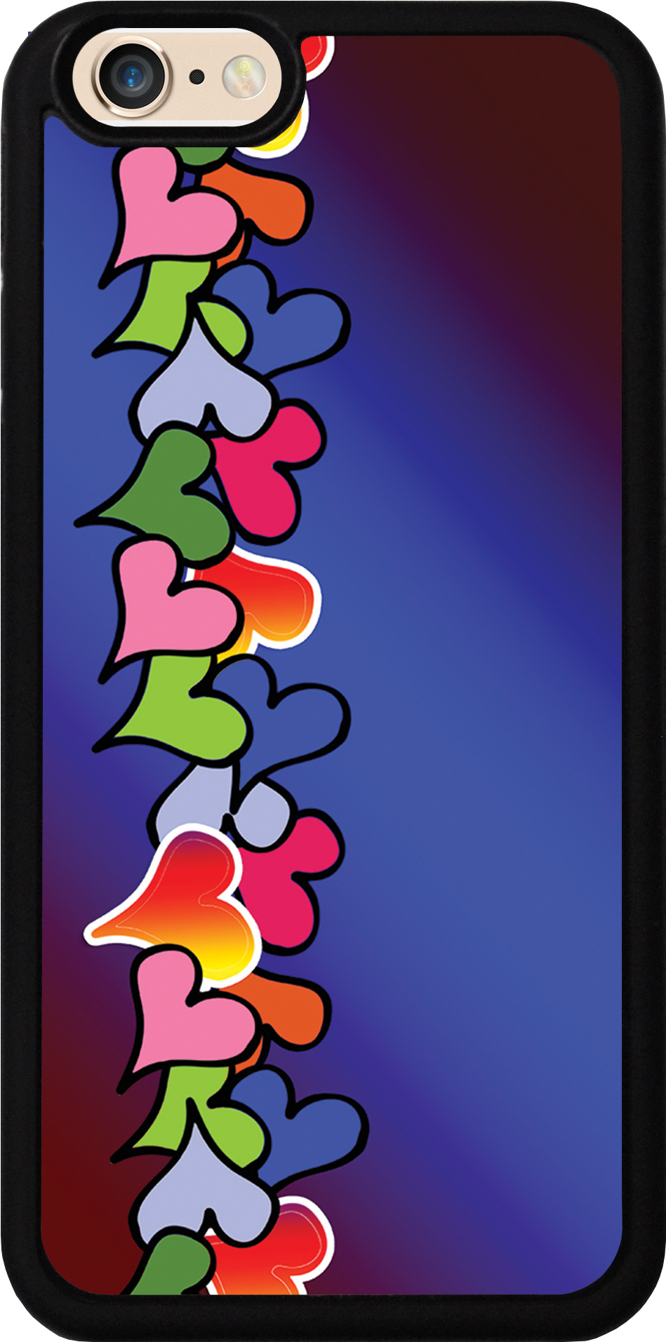 Heart Banner Case - Smartphone (1141x2028), Png Download