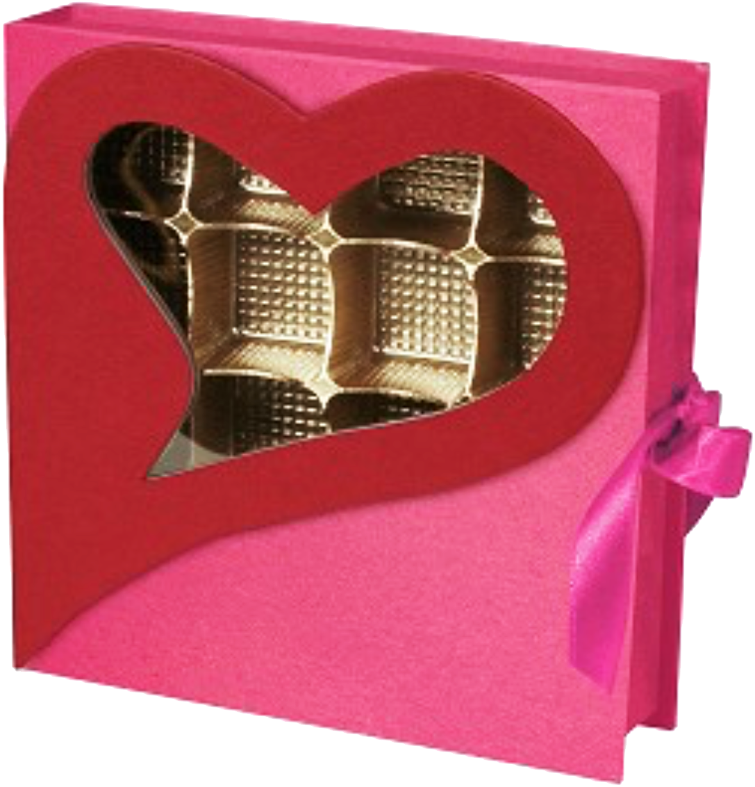 Valentine's Heart 14 Pieces Assortment (1087x1133), Png Download