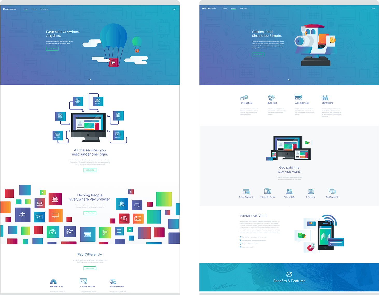 We Created A Distinct, Modern Voice For The Pay N Seconds - Graphic Design (2560x1440), Png Download