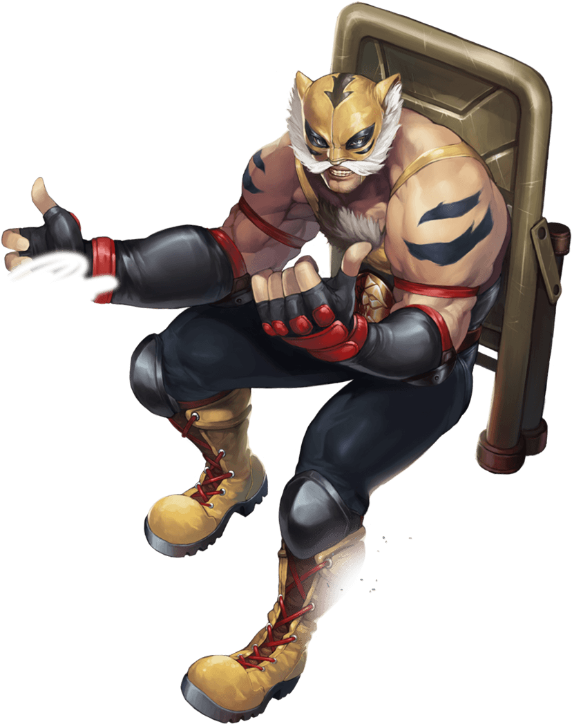 Ahri Divine Graves Leagueoflegends Vayne Challenger - Braum El Tigre Fanart (834x1048), Png Download