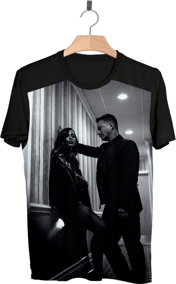 Anitta & J - J Balvin Anitta Downtown (622x986), Png Download