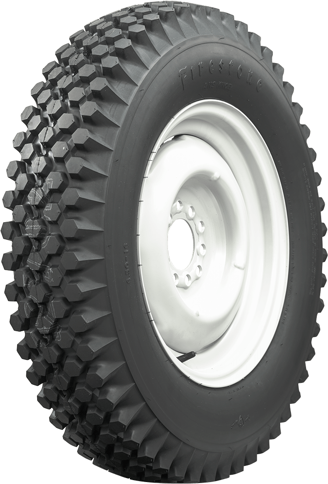 Firestone Knobby - Willys Jeep Tire (1000x1000), Png Download