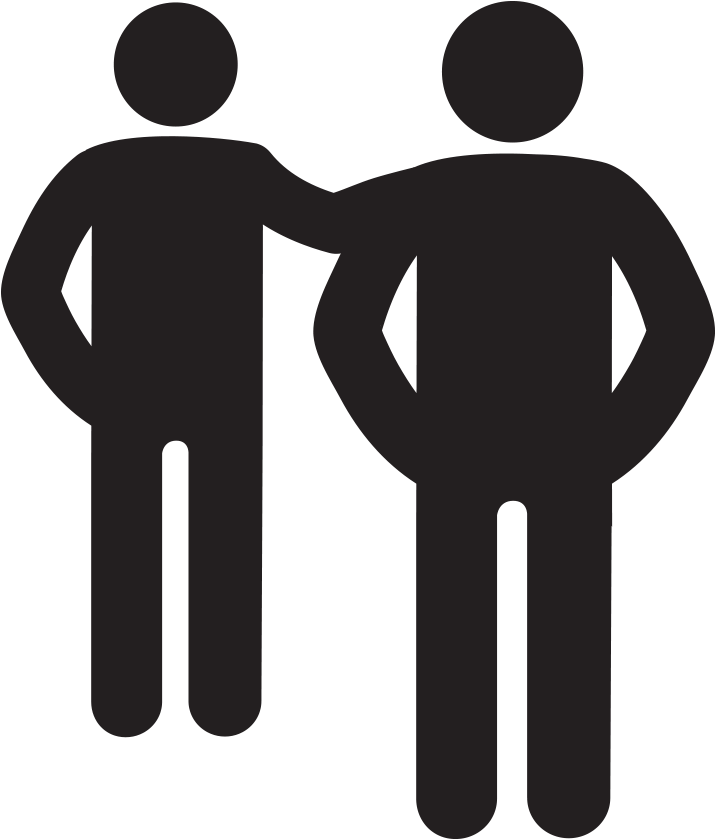 Volunteering - Holding Hands (1000x1000), Png Download