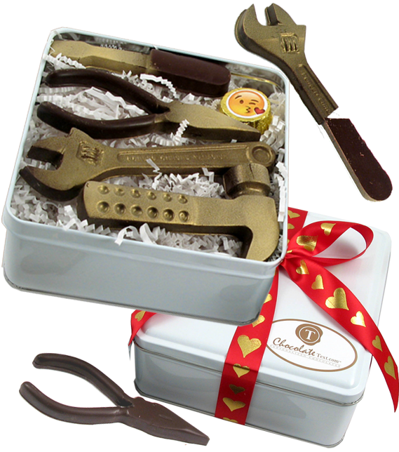 Love Takes Work™ Chocolate Tool Set - Lineman's Pliers (576x659), Png Download