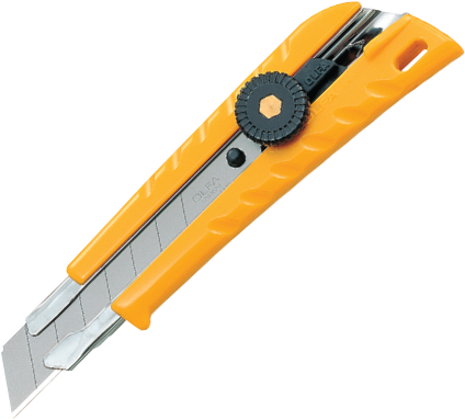 L-1 - Olfa Knife (500x700), Png Download