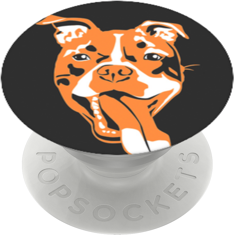 Aspca Pitty Smile Popsockets Popgrip - American Bulldog (989x1000), Png Download