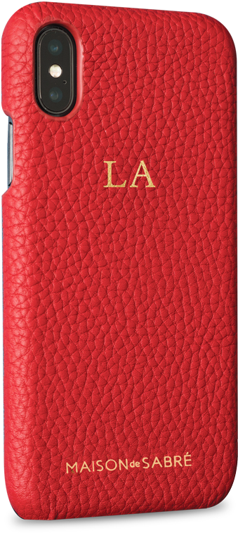 Iphone X/xs Pomegranate Red - Etui Na Telefon Z Inicjałami (540x800), Png Download