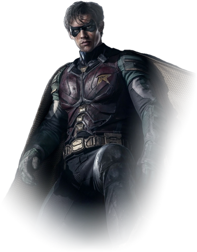 Dick Grayson Titans - Titans Robin Live Action (784x1020), Png Download