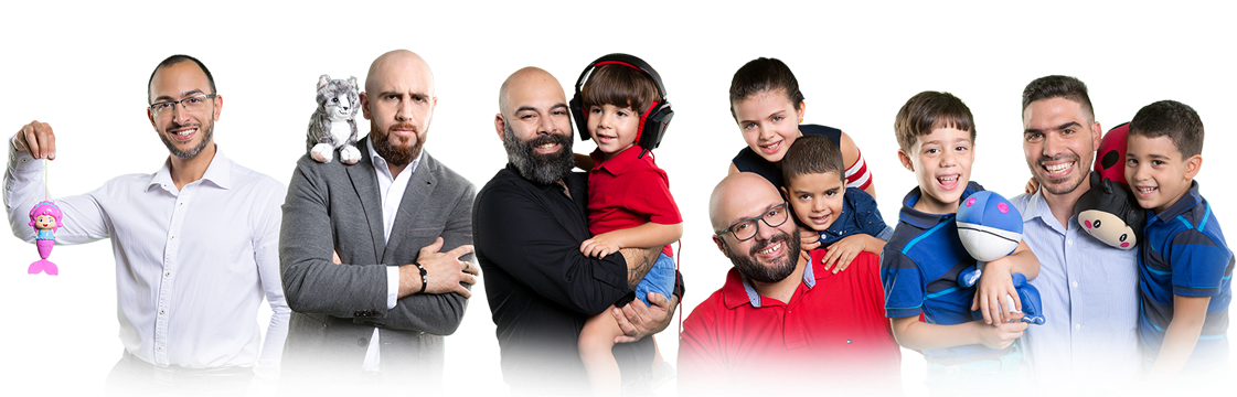 Family Men By Day - Social Group (1349x511), Png Download