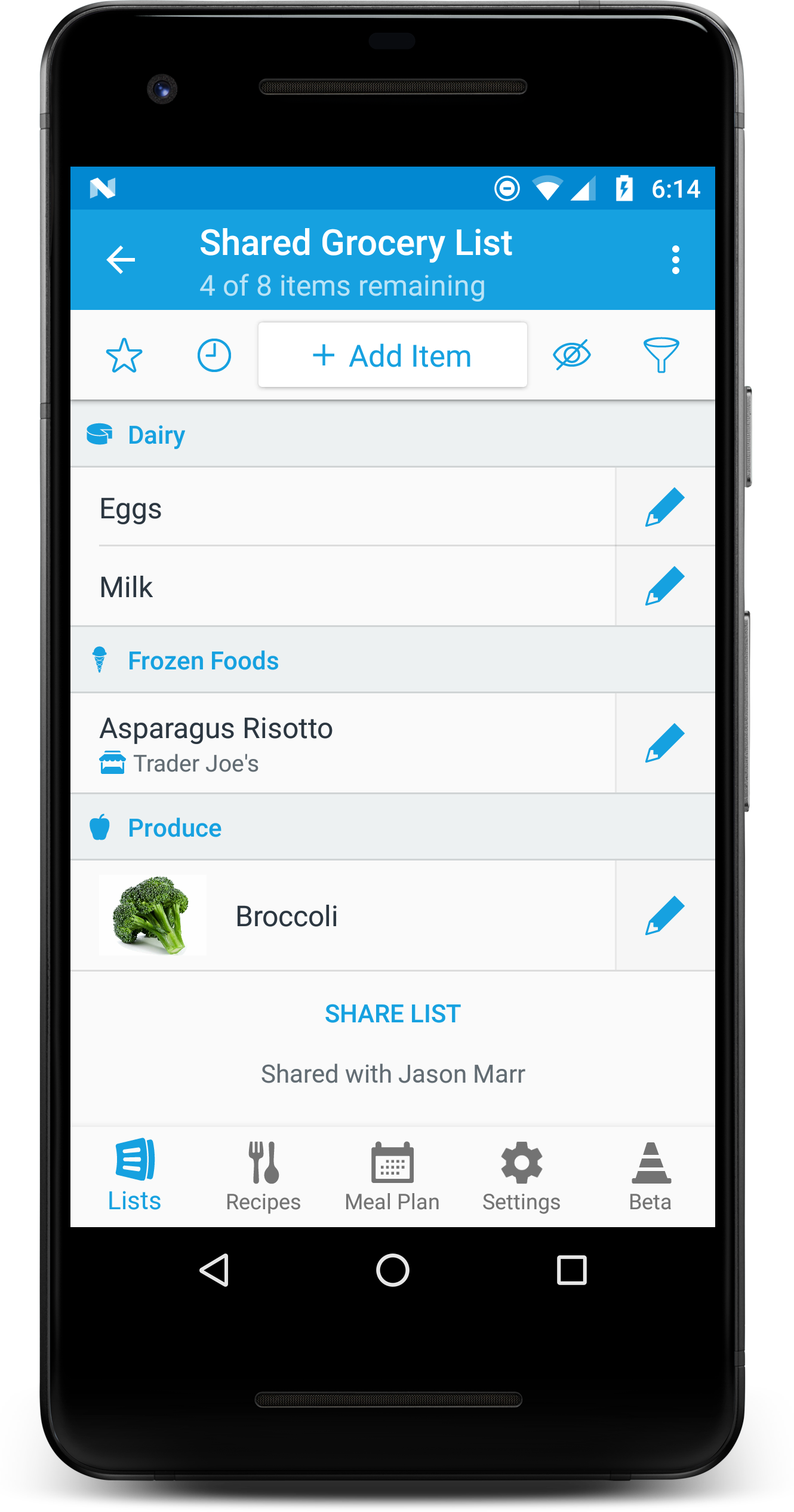 At Long Last, Anylist For Android Is Now Available - Borrow Credit From Flow (1330x2532), Png Download