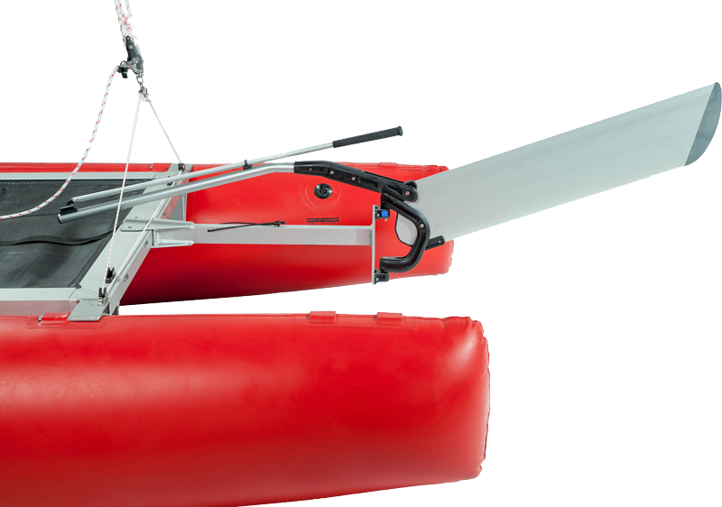 Robust “kick-up” Rudder - Boat (800x562), Png Download