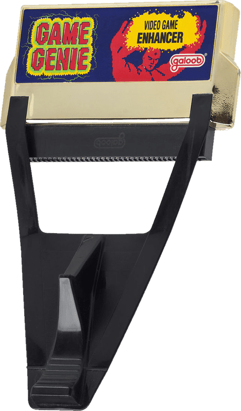 Photo Of Game Genie For The Nes - Nintendo 8 Bit Cheat (468x800), Png Download