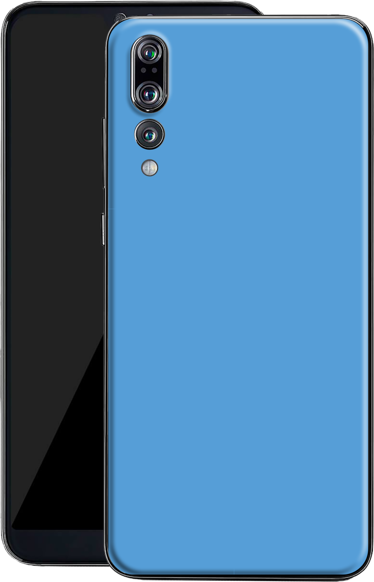 Huawei P20 Pro Sky Blue Gloss Glossy Skin, Decal, Wrap, - Smartphone (2048x2047), Png Download