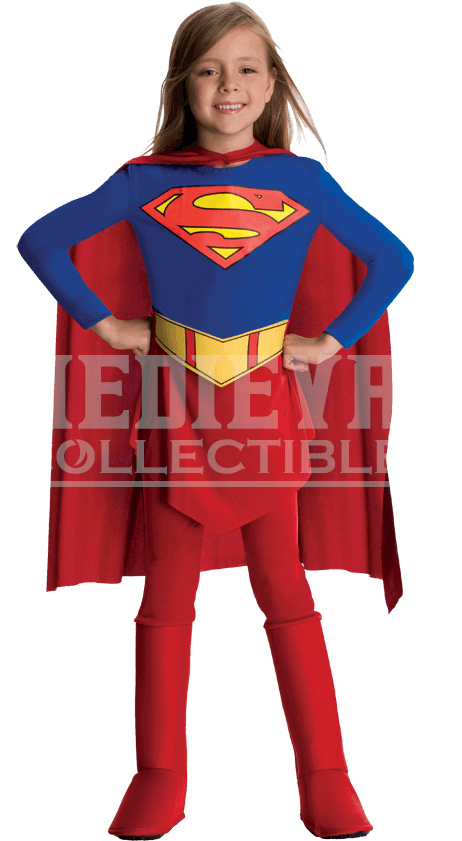 Supergirl Kids Costume (850x850), Png Download