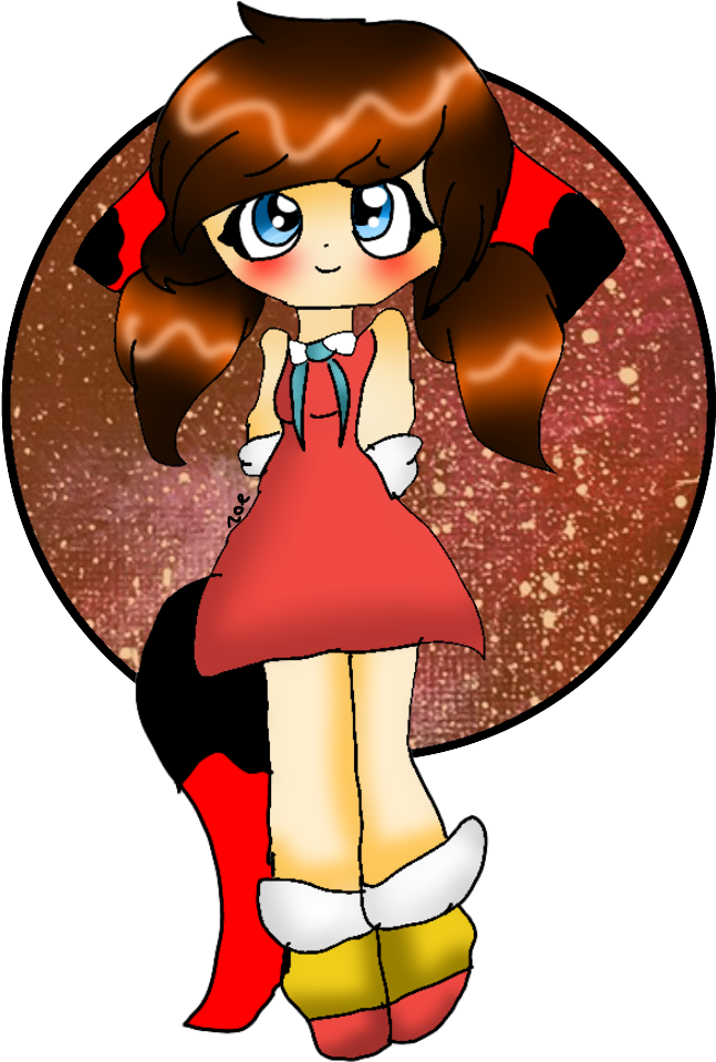 Zoe As Cream The Bunny - Cartoon (768x1024), Png Download