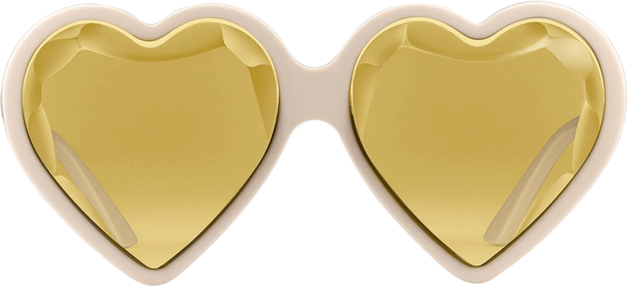 Heart-frame Acetate Sunglasses - Heart (2400x2400), Png Download
