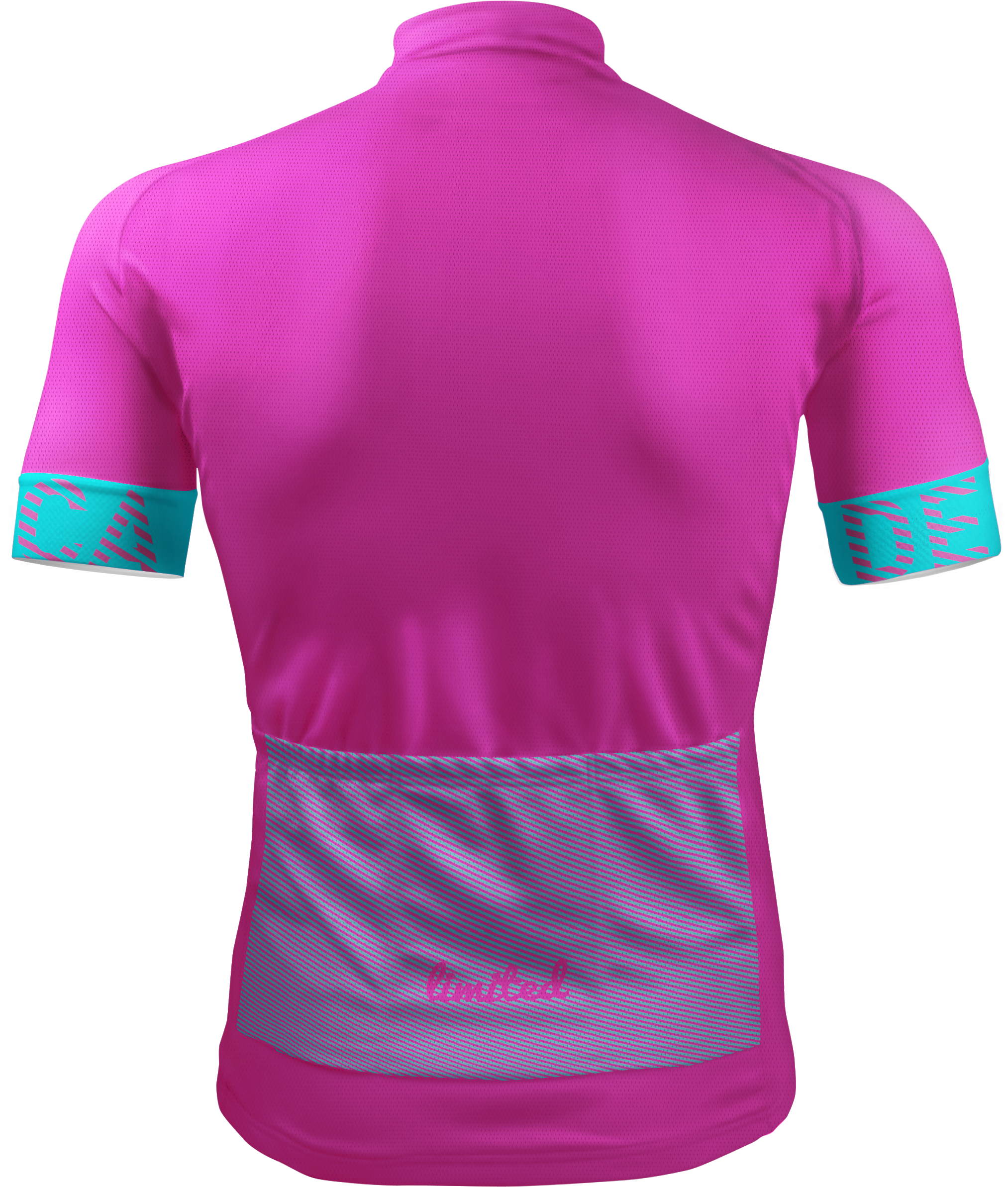 Decca Neon Cycling Jersey Pink Limited Decca Neon Cycling - Active Shirt (2593x2592), Png Download