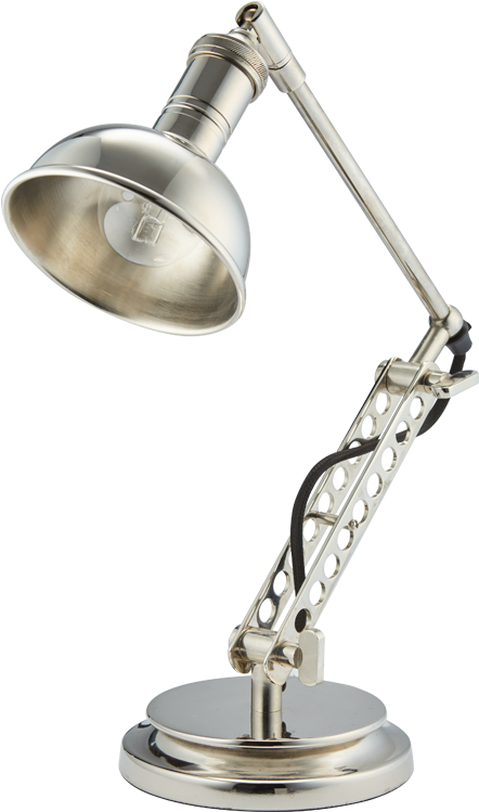 Empire Table Lamp Nickel - Lamp (1000x1000), Png Download