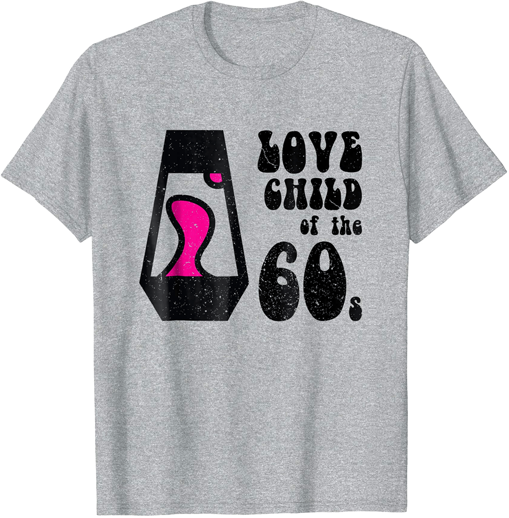 Love Child Of The 60s T-shirt - Love Child T Shirt (1000x1017), Png Download