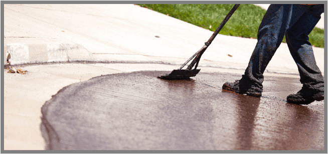 Asphalt Seal Coating - Sand (970x320), Png Download