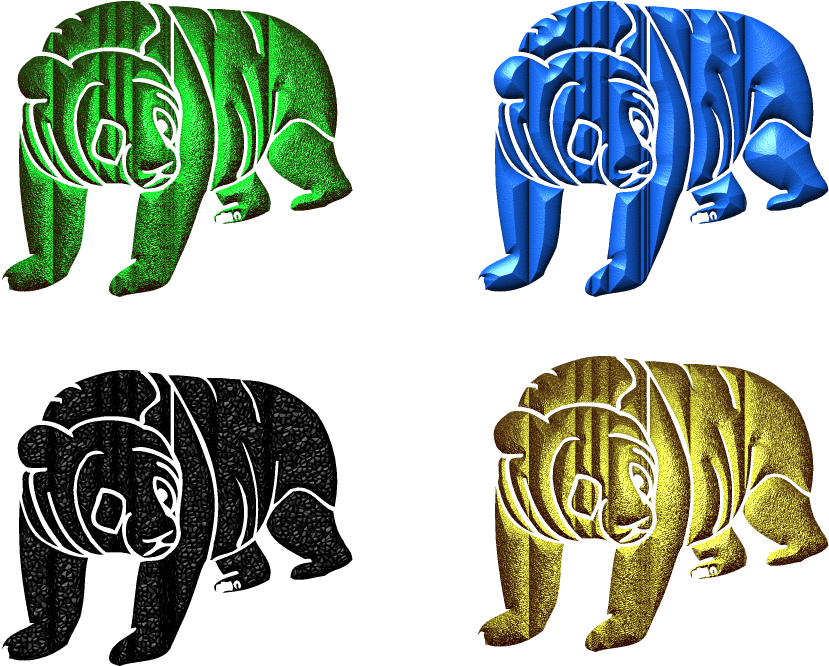 Beaver,beaver 3d Png - Hippopotamus (1024x800), Png Download