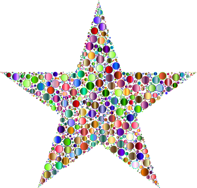 Circle Star Color Computer Icons Shape - Free Clip Art Star No Background (784x750), Png Download