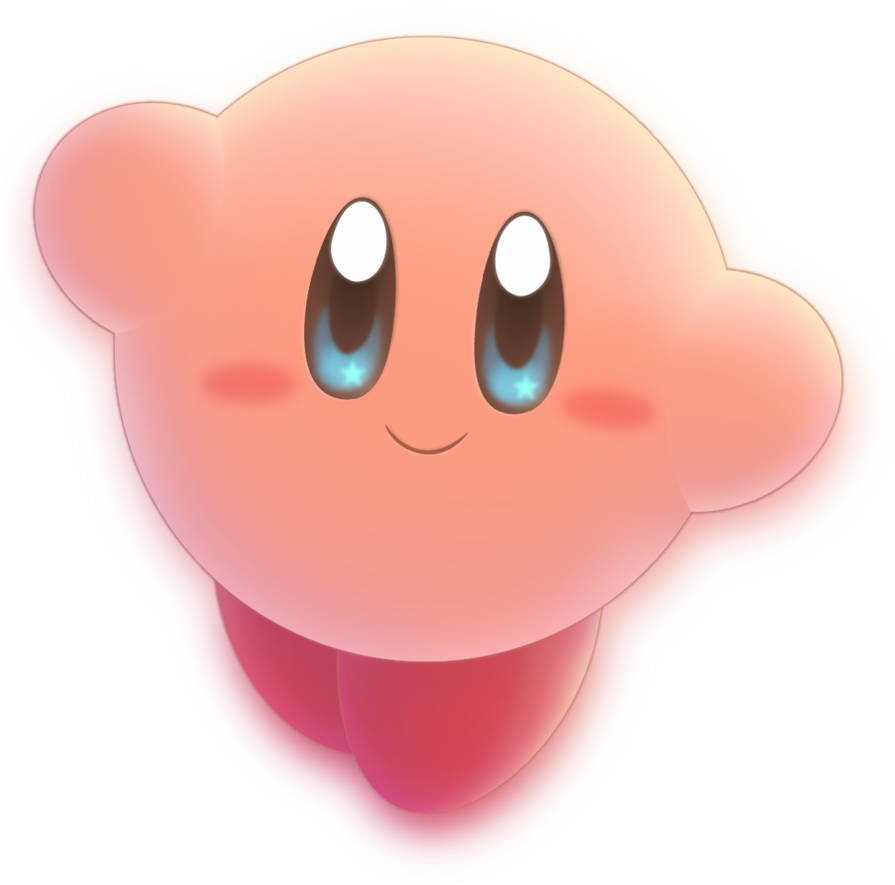 Kirby Alolan Vulpix, Kirby Character, Meta Knight, - Cartoon (894x894), Png Download
