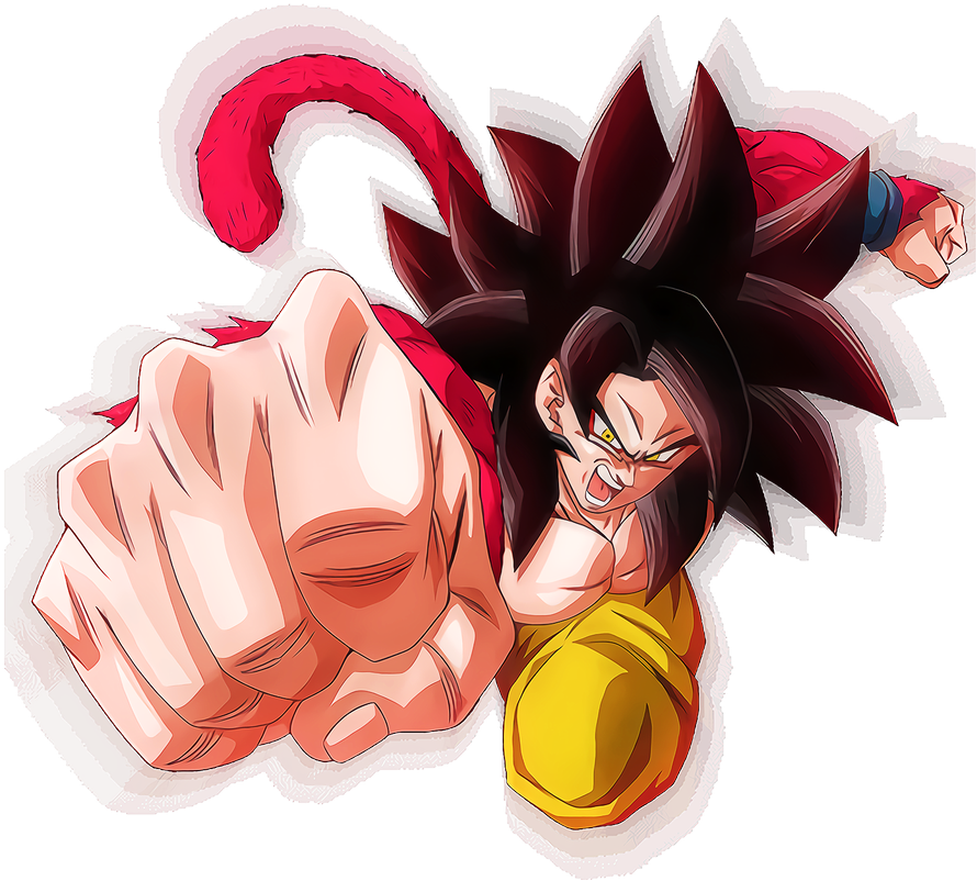 Full Power Ssj4 Goku Dokkan Battle (900x1200), Png Download