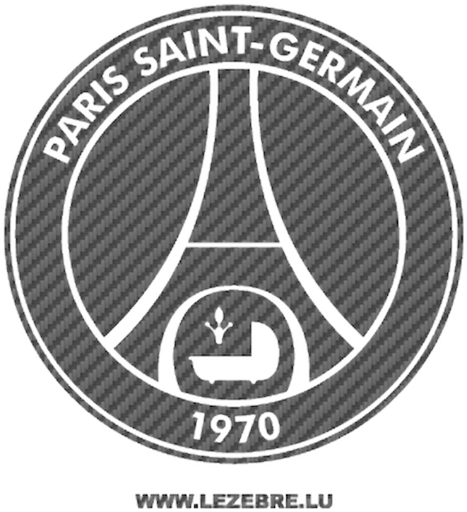 Sticker Psg Carbone - Parc Des Princes (800x800), Png Download