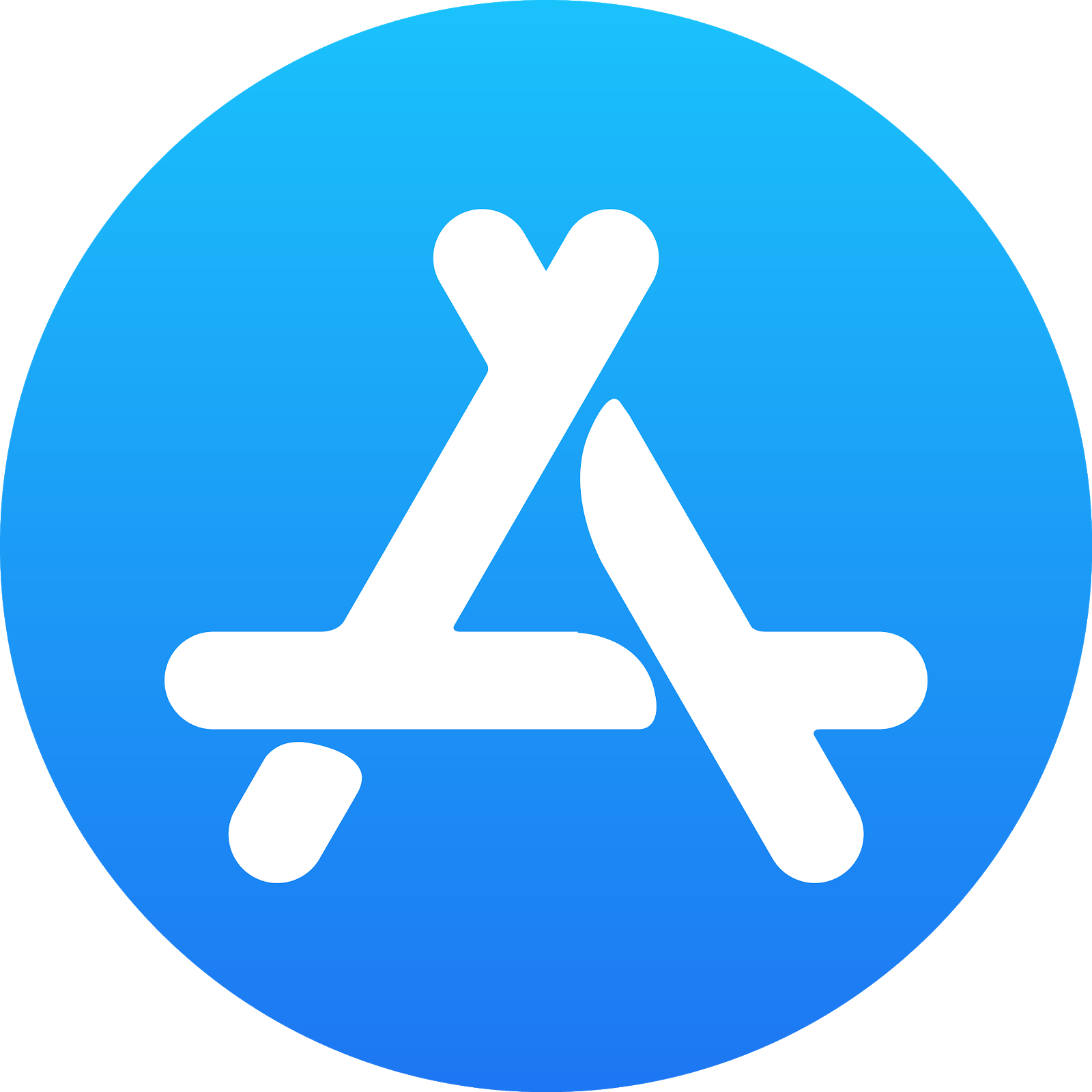 New Apple Store Icon (1600x1600), Png Download