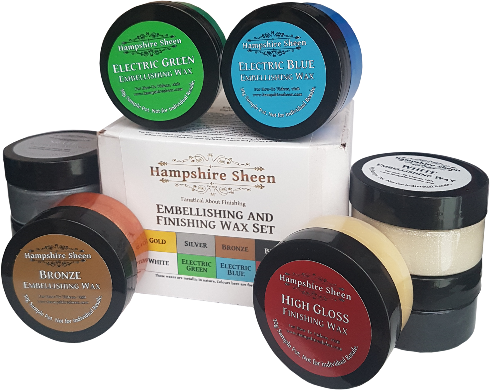 Embellishing Wax Sample Box - Wax (1684x1684), Png Download