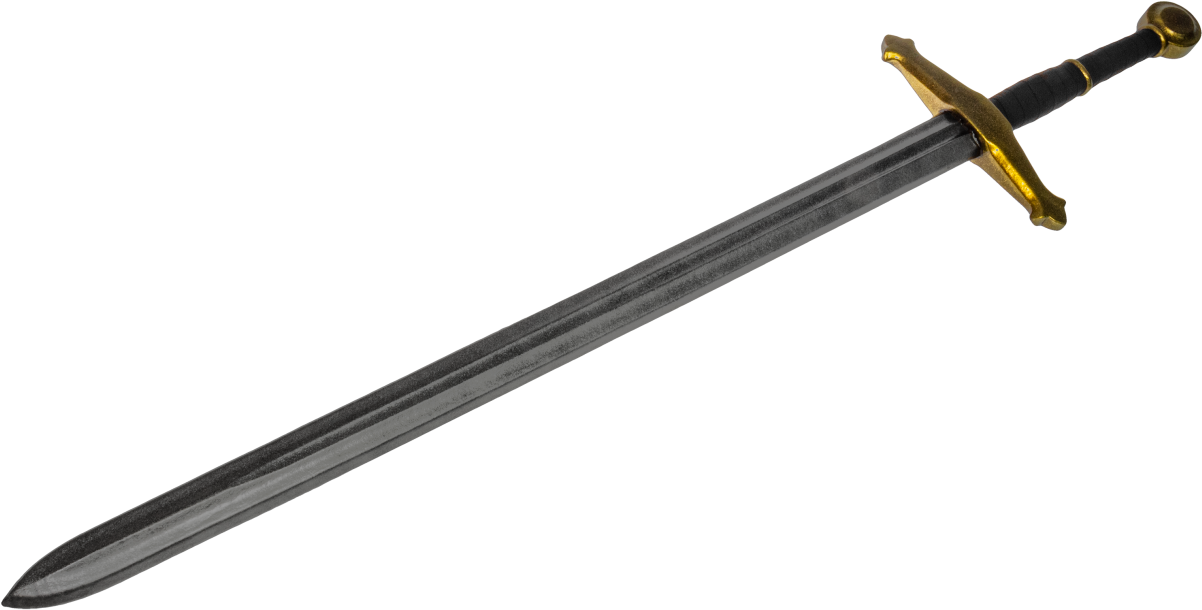 Her Ser Du Et Billede Af Two Handed Brass Great Sword - Penn Carnage 2 Boat Spinning Rod (1215x810), Png Download