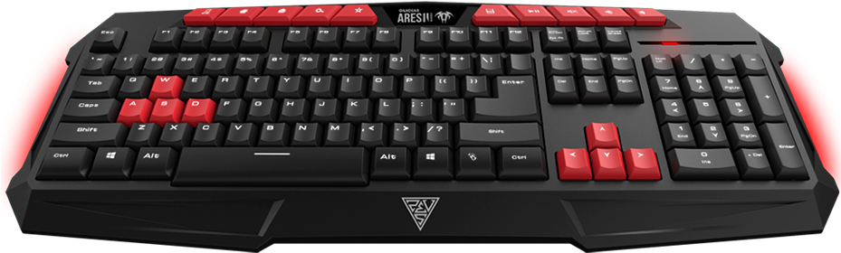 Este Teclado Pequeno, Leve E Simples Tem Um Uso Prolongado - Gamdias Ares Gkc 100 (928x528), Png Download