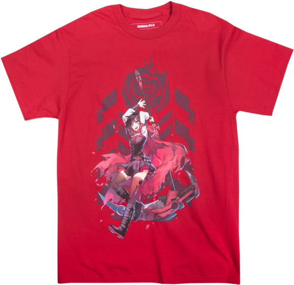 Rwby Ruby Tee - キュウ レンジャー T シャツ (800x800), Png Download